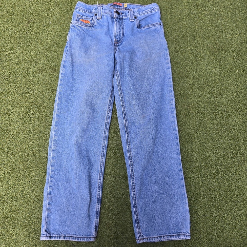EMPYRE Baggy Skate Jeans Size 26 Light Wash Blue Denim